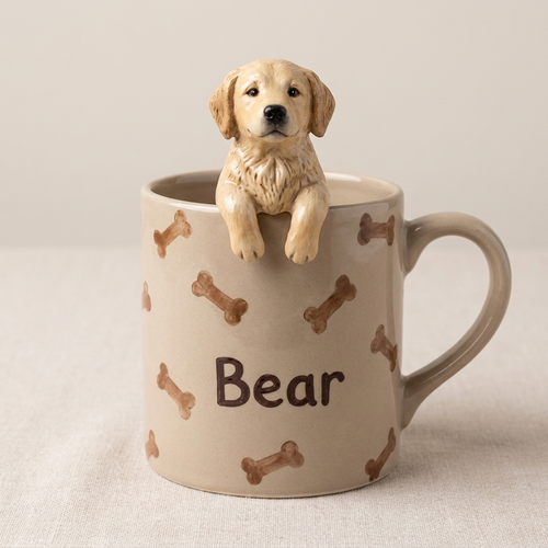 Sand pet figurine mug