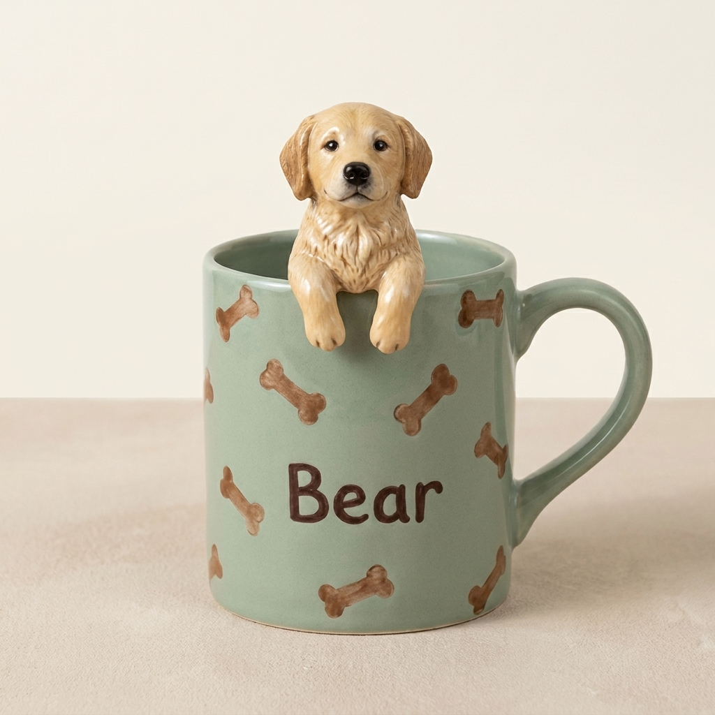 Sage pet figurine mug